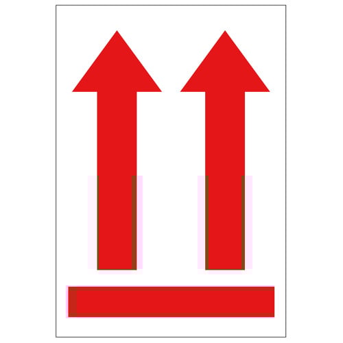 Apli Roll Labels Mushroom Posição Vertical 200 U. - APLI 208206