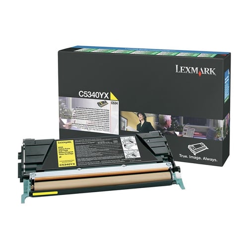 LEXMARK TONER AMARELO CAPACI EXTRA C/RETORNO 7K - Lexmark C5340YX