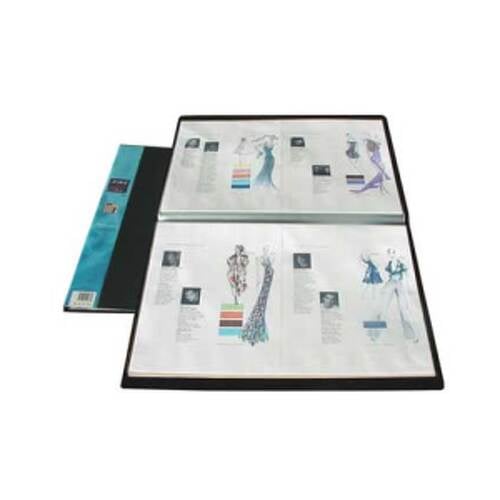 Pasta A3 c/40 Bolsas 80 Paginas Catalogo Preto - Neutral 10012467