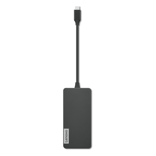 LENOVO USB-C TRAVEL HUB 7-IN-1 HDMI+SD/TF READER+3xUSB+USB-C Pass-through - Lenovo GX90T77924