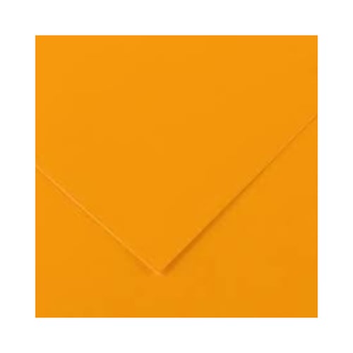 Cartolina 50x65cm Laranja Fluorescente 250g 25 Folhas Canson - Canson 17203810