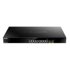 D-Link Semi-Manageable Switch 8 Portas 2.5G + 2 Portas 10G/1G PoE - D-Link DMS-1100-10TP