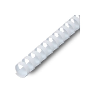 Argolas PVC Encadernar 16mm Branco 130 Folhas 10971 100un - Neutral 1713015