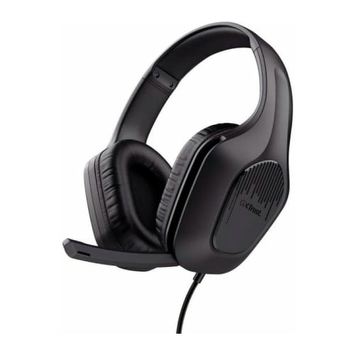 TRUST HEADPHONES GAMING GXT415 ZIROX JACK 3.5" BLACK - Trust 24990