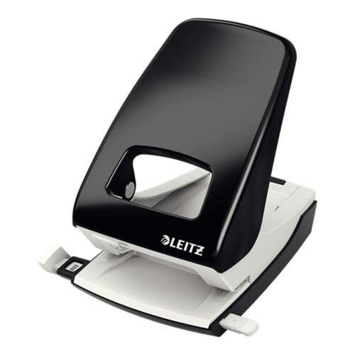 Furador 40 Folhas Leitz 5138 4mm c/Regua Preto - Leitz 5321551P