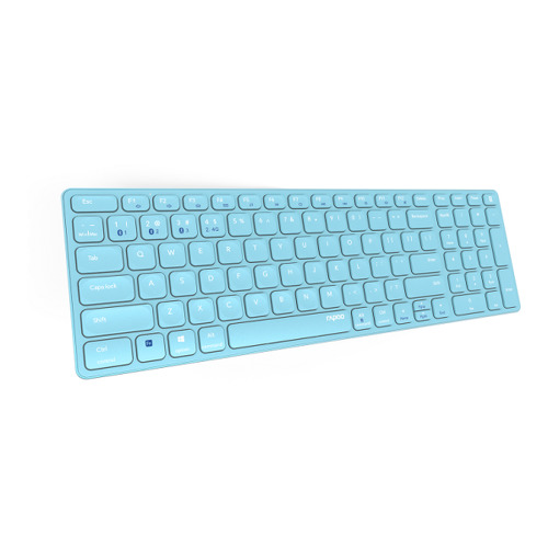 Teclado RAPOO E9700M Multi-mode Wireless, Azul 215871 - Rapoo 00215871