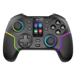 Mars Gaming MGP-V3 - Comando com ecrã LCD e ligação tripla, multiplataforma, preto - Mars Gaming MGPV3