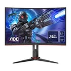 AOC MONITOR VA 32" (31.5) FHD CURVO 1MS 240HZ HDMI DP C32G2ZE/BK - AOC C32G2ZE/BK