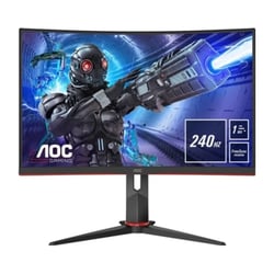 AOC MONITOR VA 32" (31.5) FHD CURVO 1MS 240HZ HDMI DP C32G2ZE/BK - AOC C32G2ZE/BK
