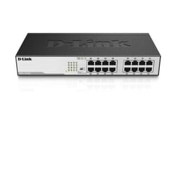 D-Link 16 portas Gigabit 10/100/1000 Mbps Switch - D-Link DGS-1016D