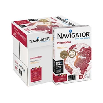 Papel 100gr Fotocopia A4 Navigator Presentation 5x500Fls - Navigator 1801125