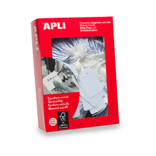 Etiquetas com Fio 50x70mm Apli 00396 400un - APLI APLZ396