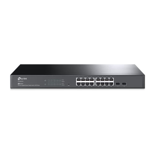 TP-LINK JETSTREAM 16-PORT GIGABIT SMART SWITCH WITH 2 GIGABIT SFP SLOTS - TP-Link TL-SG2218
