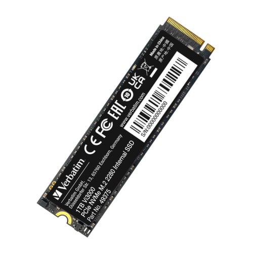 VERBATIM SSD VI3000 1TB PCIE NVME M.2 (3000MB/S) - Verbatim 49375