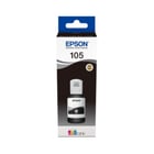 Frasco de tinta pigmentada original preto Epson 105 - C13T00Q140 - Epson C13T00Q140