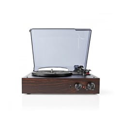 NEDIS GIRA-DISCOS VINYL 18W C\ CONVERSÃO DIGITAL PARA PC - Nedis TURN220BN