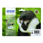 Epson Monkey Multipack de 4 cores T0895 Tinta DURABrite Ultra (c/alarme RF+AM) - Epson C13T08954020