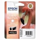 Epson Flamingo Conjunto Duplo de Optimizador de Brilho T0870 Ultra Gloss High-Gloss 2 (c/alarme RF+AM) - Epson C13T08704020