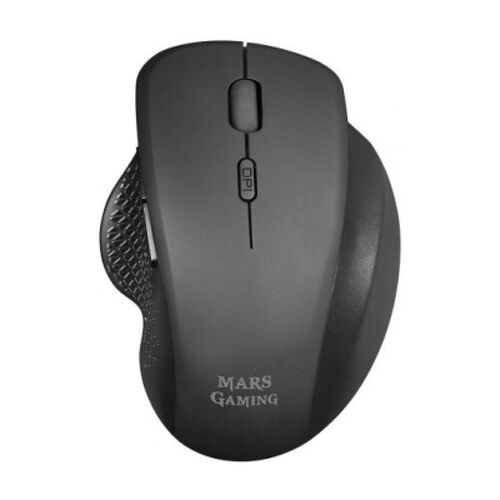 Mars Gaming MMWERGO Rato sem fios USB 3200dpi - Design ergonómico - Switches mecânicos Kailh - Utilização com a mão direita - Mars Gaming MMWERGO