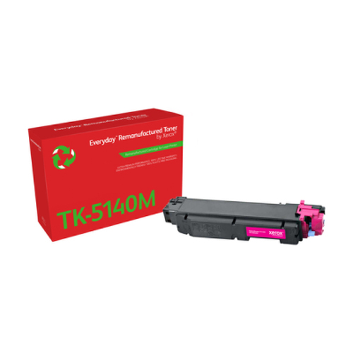 Xerox Everyday Kyocera TK5140 Toner Magenta Remanufacturado - Substitui 1T02NRBNL0/TK5140M - Kyocera 006R04802