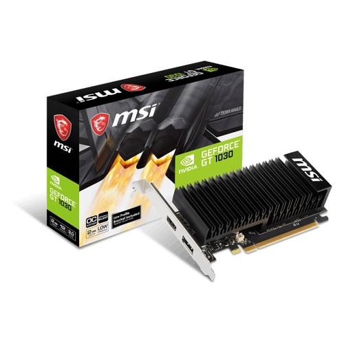 Placa Gráfica MSI Geforce GT 1030 2GHD4 LP OC - MSI 912-V809-3817