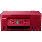 Impressora Multifunções CANON Megatank Pixma G3572 Vermelho - WiFi - Canon 5805C046