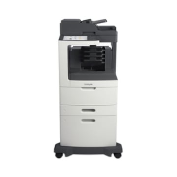 Lexmark MX810dxme, Laser, Impressão a preto e branco, 1200 x 1200 DPI, Fotocopiadora a preto e branco, A4, Preto, Cinzento - Lexmark 24T7818