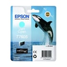 Epson T7605 tinteiro 1 unidade(s) Original Ciano claro - Epson C13T76054010