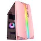 Caixa MARS GAMING MC-S1 MICRO-ATX CASE, ARGB FRONT LINE, FRGB FAN, WINDOW, PINK - Mars Gaming MCS1P