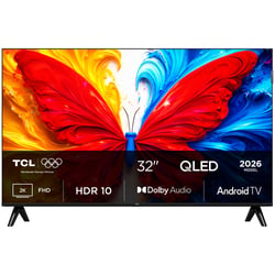 TCL QLED TV 32" FHD HDR10 SMART TV GOOGLE TV - TCL 32S5L