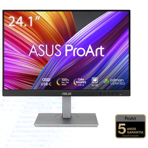 Monitor ASUS ProArt PA248CNV 24.1P IPS WUXGA ColorAccuracy < 2,CalmanVerified,USB-C Docking,RJ45 - Asus 90LM05K1-B03370