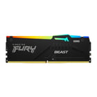 KINGSTON MEM 8GB 6000MT/S DDR5 CL40 DIMM FURY BEAST RGB - Kingston KF560C40BBA-8
