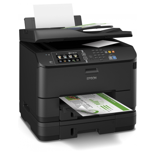 Epson WorkForce WF-4640DTWF, Jato de tinta, Impressão a cores, 4800 x 1200 DPI, A4, Impressão directa, Preto - Epson C11CD11301