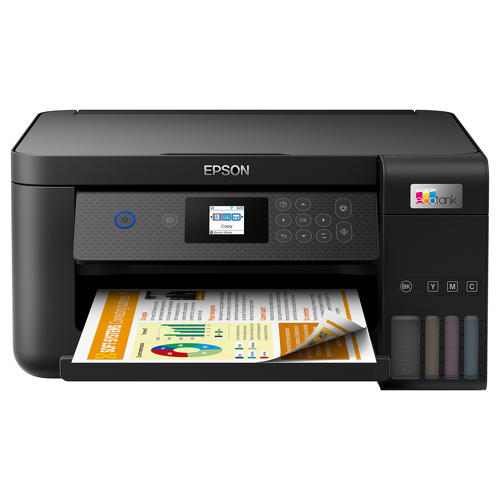 Epson EcoTank ET-2851, Jato de tinta, Impressão a cores, 5760 x 1440 DPI, A4, Impressão directa, Preto - Epson C11CJ63407