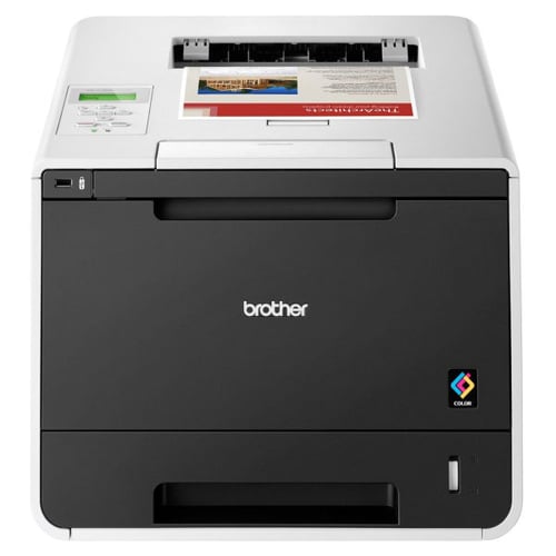 Impressora laser cores de alta velocidade com rede cablada e frente e verso automático - Brother HL-L8250CDN