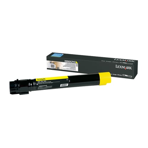 LEXMARK TONER AMARELO X95X EXTRA HIGH R 22K - Lexmark 22Z0011