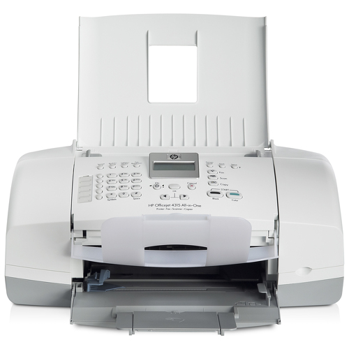 HP OfficeJet 4315, Jato de tinta, Impressão a cores, 4800 x 1200 DPI, Cópia a cores, A4, Prateado - HP Q8081A