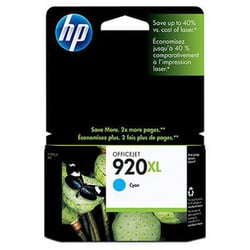 HP 920XL Cyan tinteiro Original Ciano - CD972A