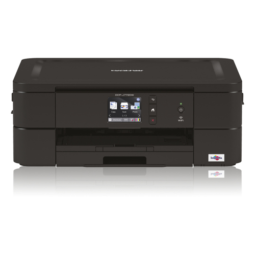 Brother DCP-J772DW, Jato de tinta, Impressão a cores, 6000 x 1200 DPI, A4, Impressão directa, Preto - Brother DCPJ772DW