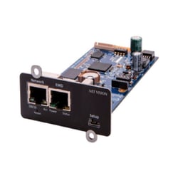 SOCOMEC NETWORK CARD 8 WEB/SNMP INTERFACE - Socomec NET-VISION8CARD