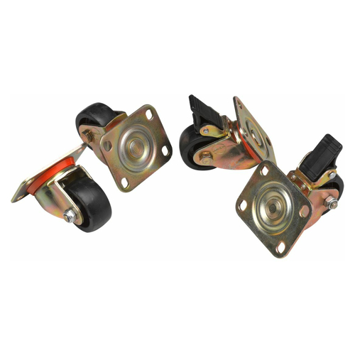 EQUIP CASTOR WHEELS FOR BASIC AND DYNAMIX FLEX CABINETS - Equip EZW-2
