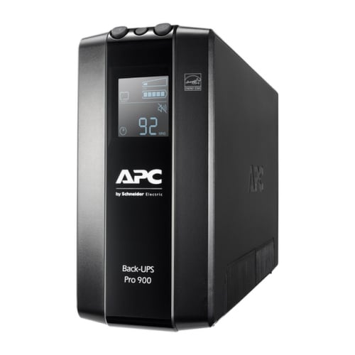 APC BACK UPS PRO BR 900VA, 6 OUTLETS, AVR, LCD INTERFACE - APC BR900MI