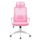 Cadeira MARS GAMING MGC-ERGOLITE, ERGONOMIC GAMING, BREATHABLE MESH BACKREST, STEEL, PINK - Mars Gaming MGCERGOLITEWPK