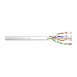 DIGITUS BOBINE CABO REDE UTP CAT6 LSZH FLEXIVEL 305MT CINZA - DIGITUS DK-1613-P-305
