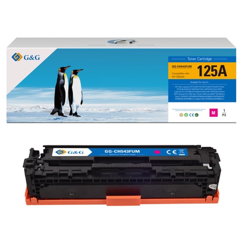 G&G Canon 716/731 Magenta Cartucho de Toner Compatível, 1.400 Páginas - Toner Compatível 1978B002/6270B002