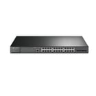 TP-LINK JETSTREAM 28-PORT GIGABIT L2 MANAGED SWITCH WITH 24-PORT POE+ - TP-Link TL-SG3428MP