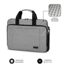Capa para portátil Subblim para portáteis até 14" polegadas - Proteção com almofada de ar - Poliéster Oxford resistente - Repelente de líquidos - Cor cinzenta - Subblim SUB-LB-4APLB01
