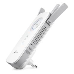 Repetidor WiFi TP-Link AC1750 - Dual Band 5GHz/2.4GHz - 3 Antenas Externas - Até 1300Mbps - Porta Gigabit Ethernet - Indicador Inteligente - Compatível com Modo AP - TP-Link RE450
