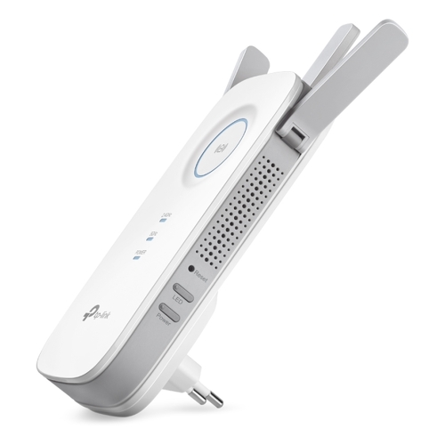 Repetidor WiFi TP-Link AC1750 - Dual Band 5GHz/2.4GHz - 3 Antenas Externas - Até 1300Mbps - Porta Gigabit Ethernet - Indicador Inteligente - Compatível com Modo AP - TP-Link RE450