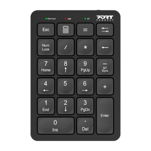 Port Teclado Numerico Bluetooth Recarregavel - Port 900802